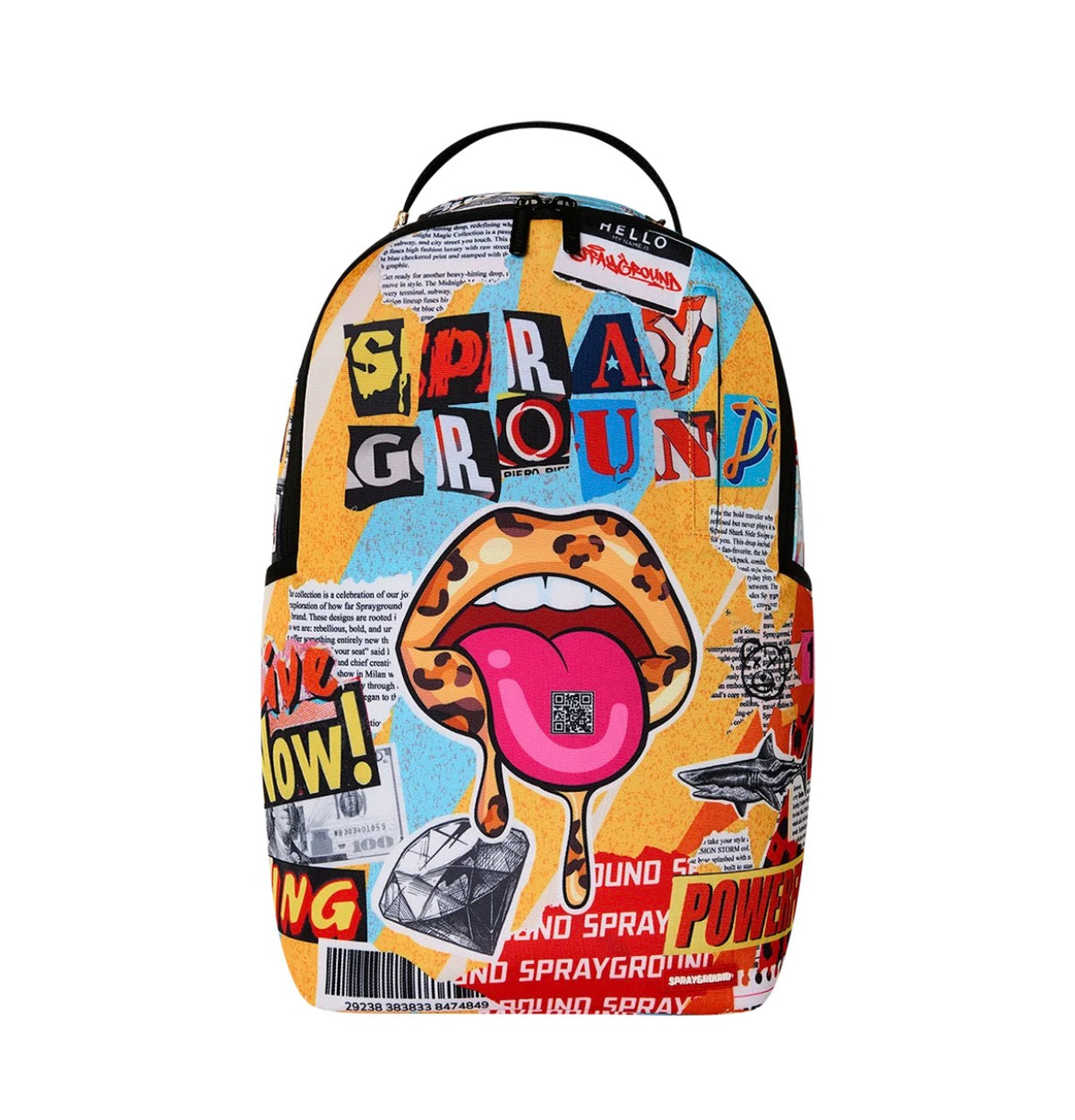 COLLAGE OF FUN BACKPACK