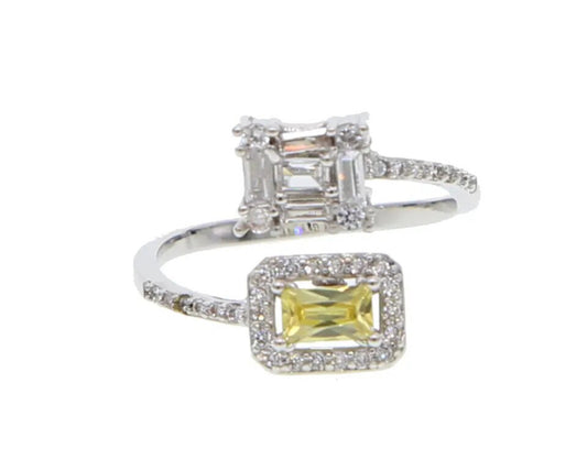 GEOMETRIC YELLOW RING