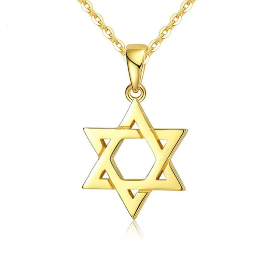 JEWISH STAR NECKLACE