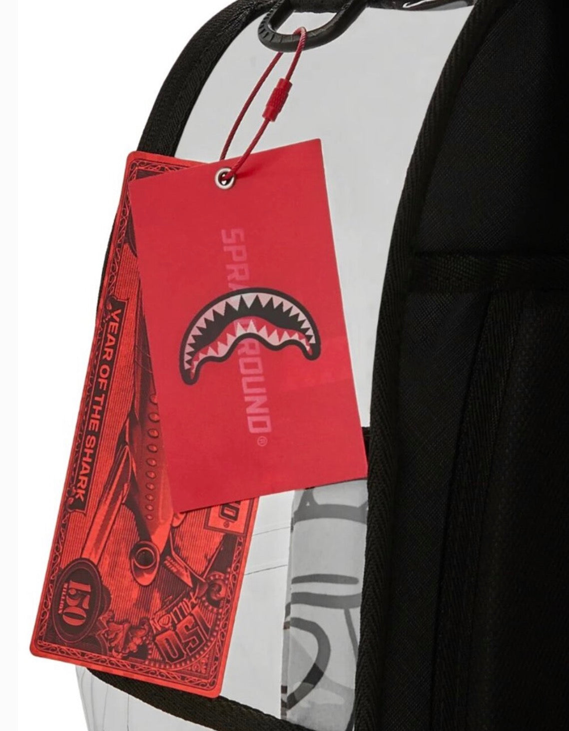 CLEAR DLX BACKPACK - ASTROMANE SKY WRITER SPRAYGROUND