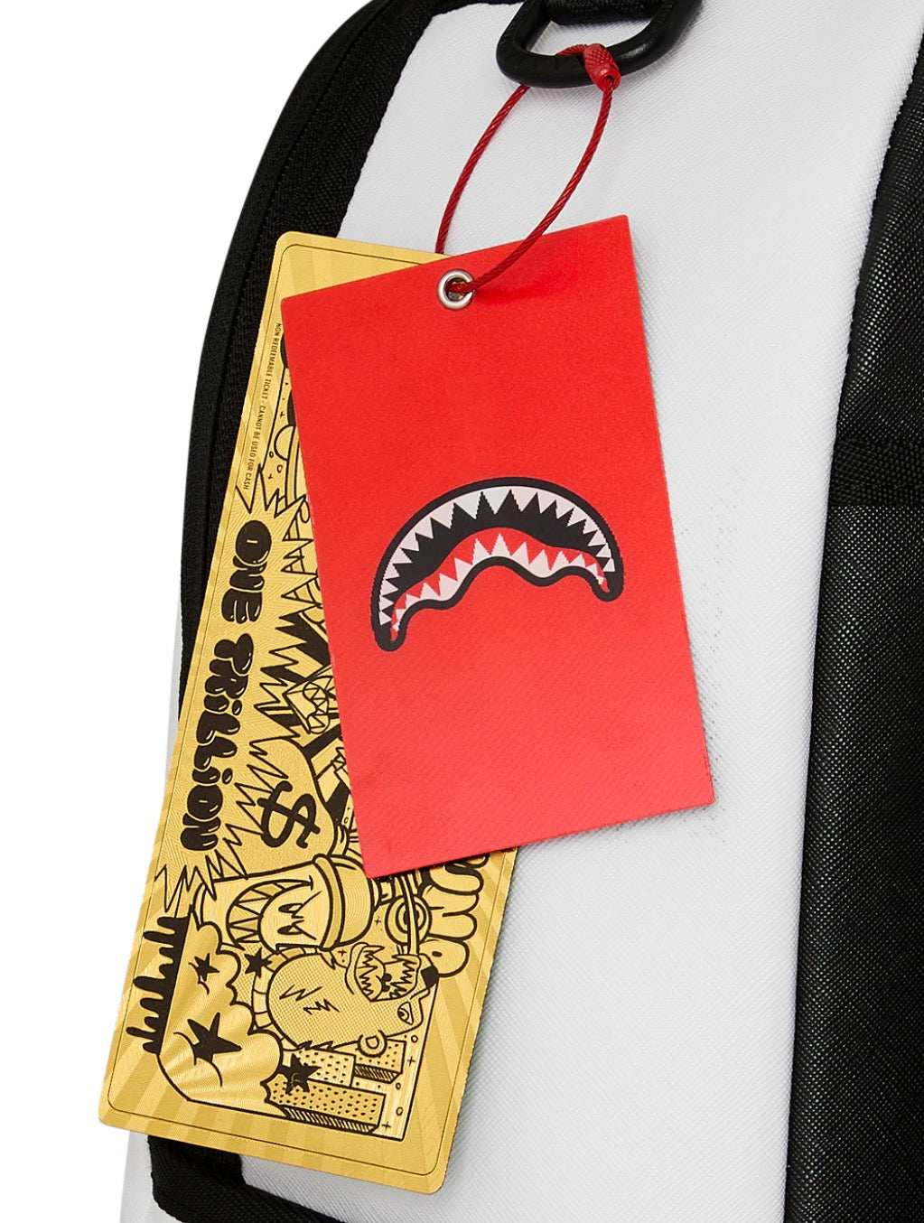 SHARK CENTRAL BUBBLE SHARK (WHT) BACKPACK