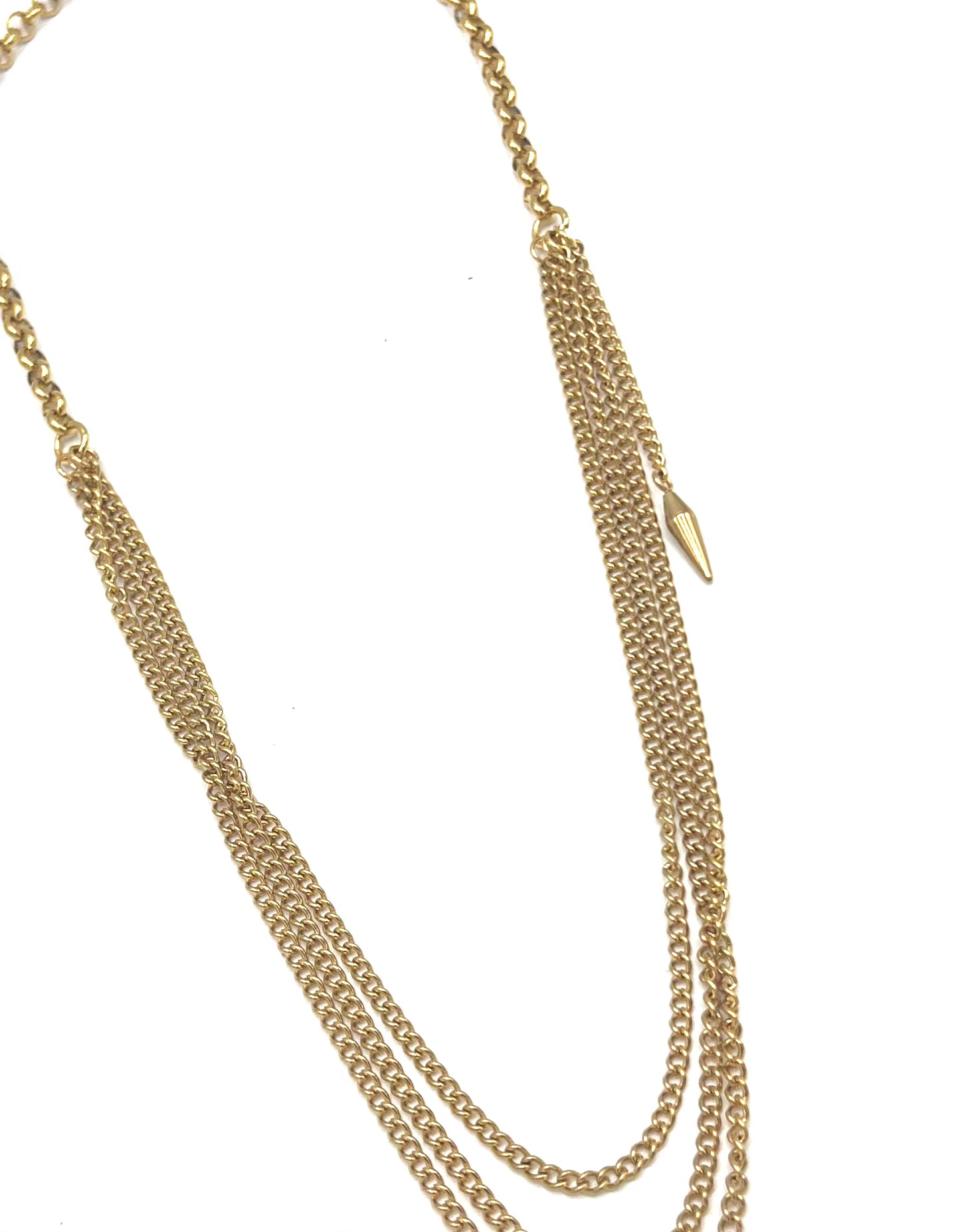 CURB DRIP LAYER NECKLACE