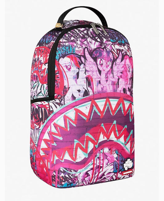 Sprayground x My Little Pony Graffiti Pink Backpack
