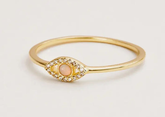 DAINTY EYE RING