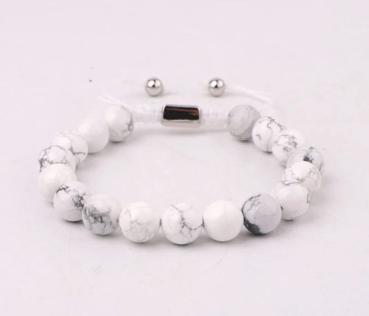 GEMSTONE WHITE STONE BRACELETS