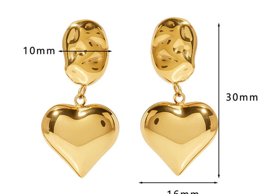 HEART EARRINGS