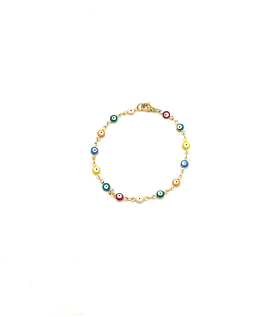 DAINTY EYE BRACELET