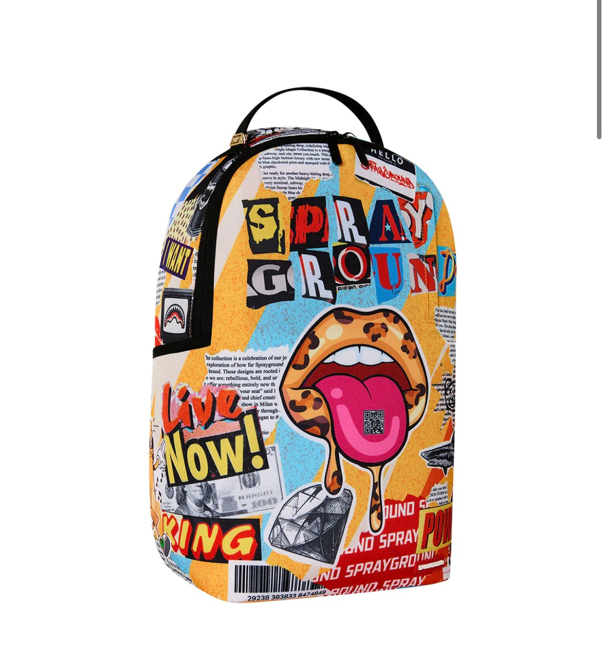 COLLAGE OF FUN BACKPACK