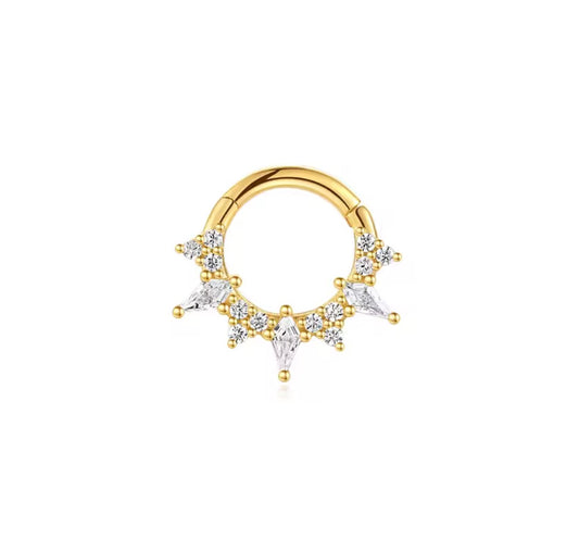 Tragus Piercing in 925 Sterling Silver