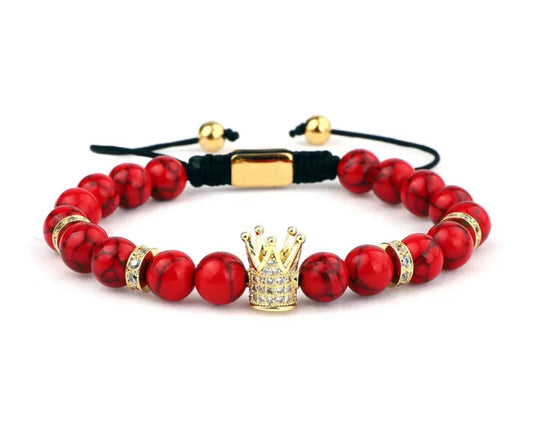 GEMSTONE CROWN BRACELETS