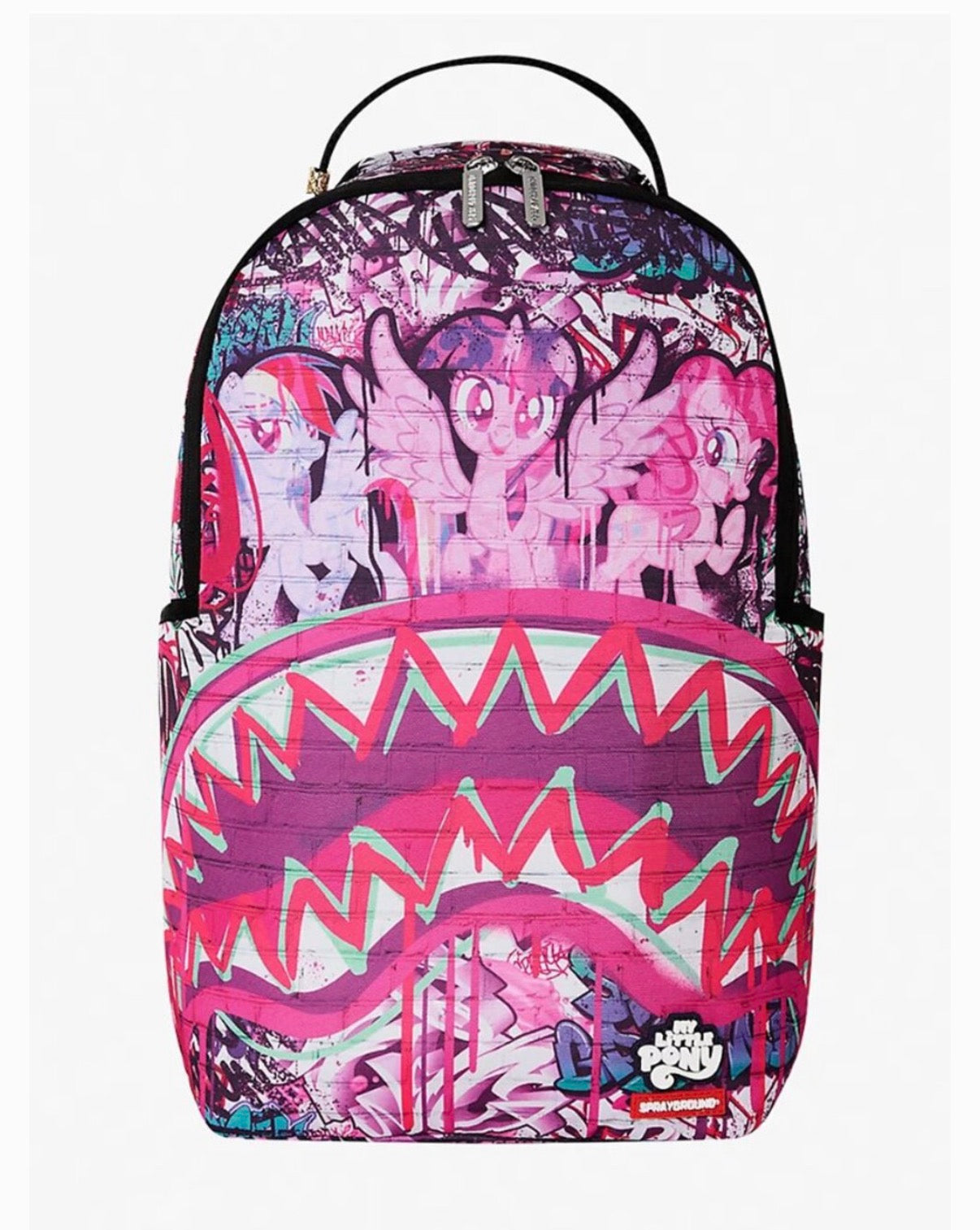 Sprayground x My Little Pony Graffiti Pink Backpack