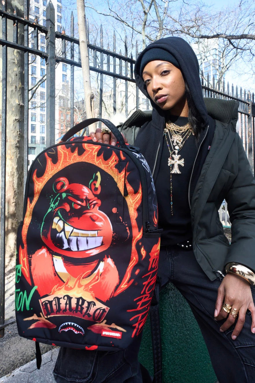 SPRAYGROUD DIABLO BILLION BURNIN BACKPACK