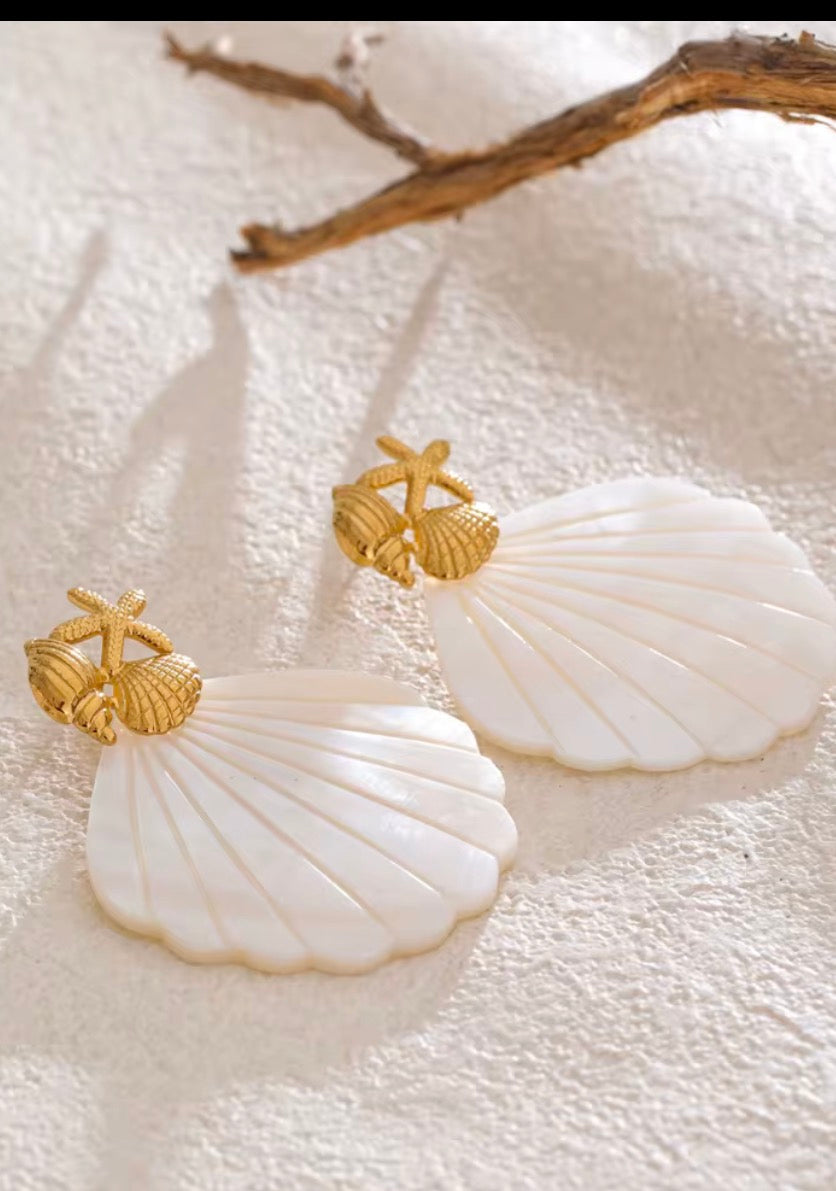 SHELL EARRINGS