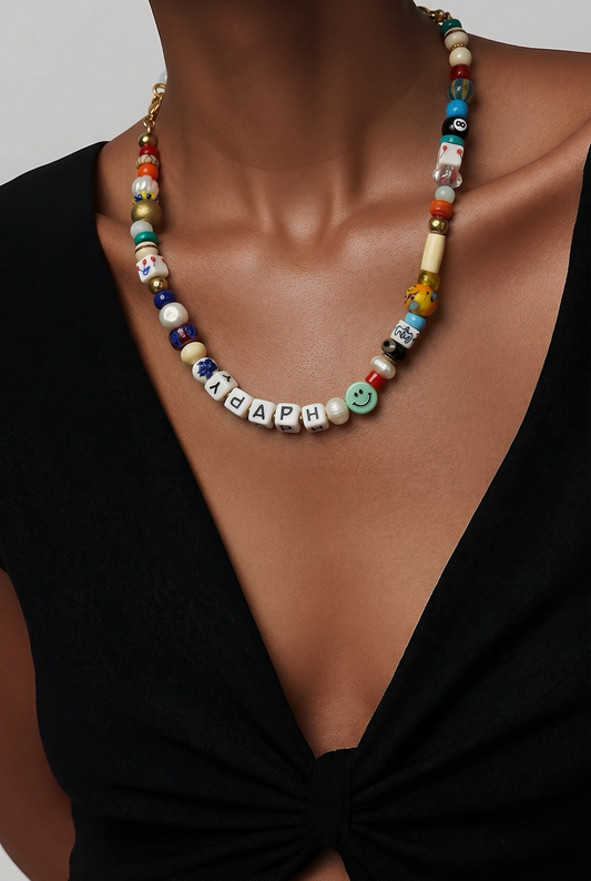 HAPPY NECKLACE