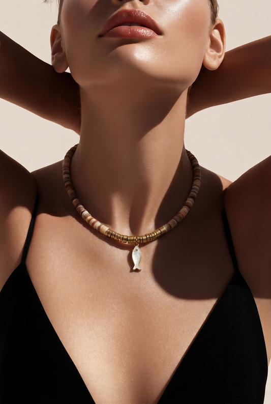 BOHEMIAN FISH NECKLACE