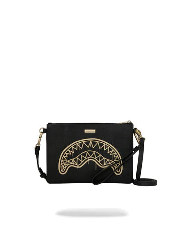 THAT GOLD DRAP CROSSBODY POUCHETTE