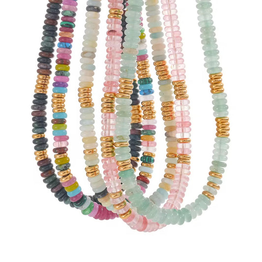 NATURAL BEADED NECKLACE