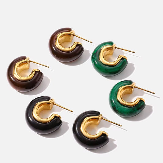CHUNKY COLOR HOOPS