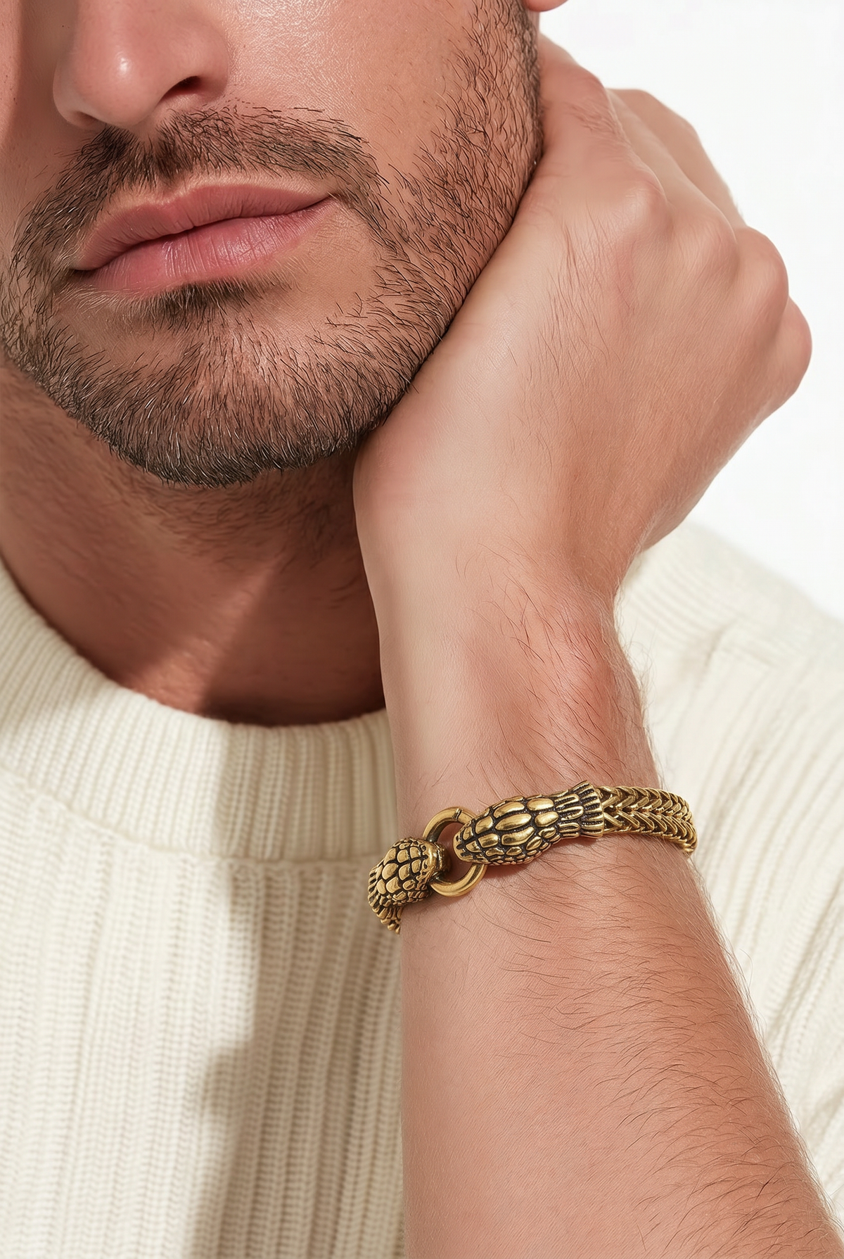 DOUBLE SNAKE BRACELET