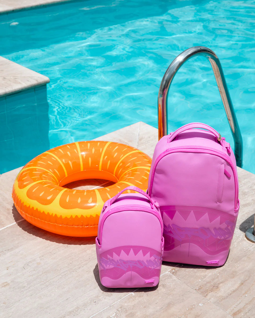 PINK GHOST DRIP BACKPACK