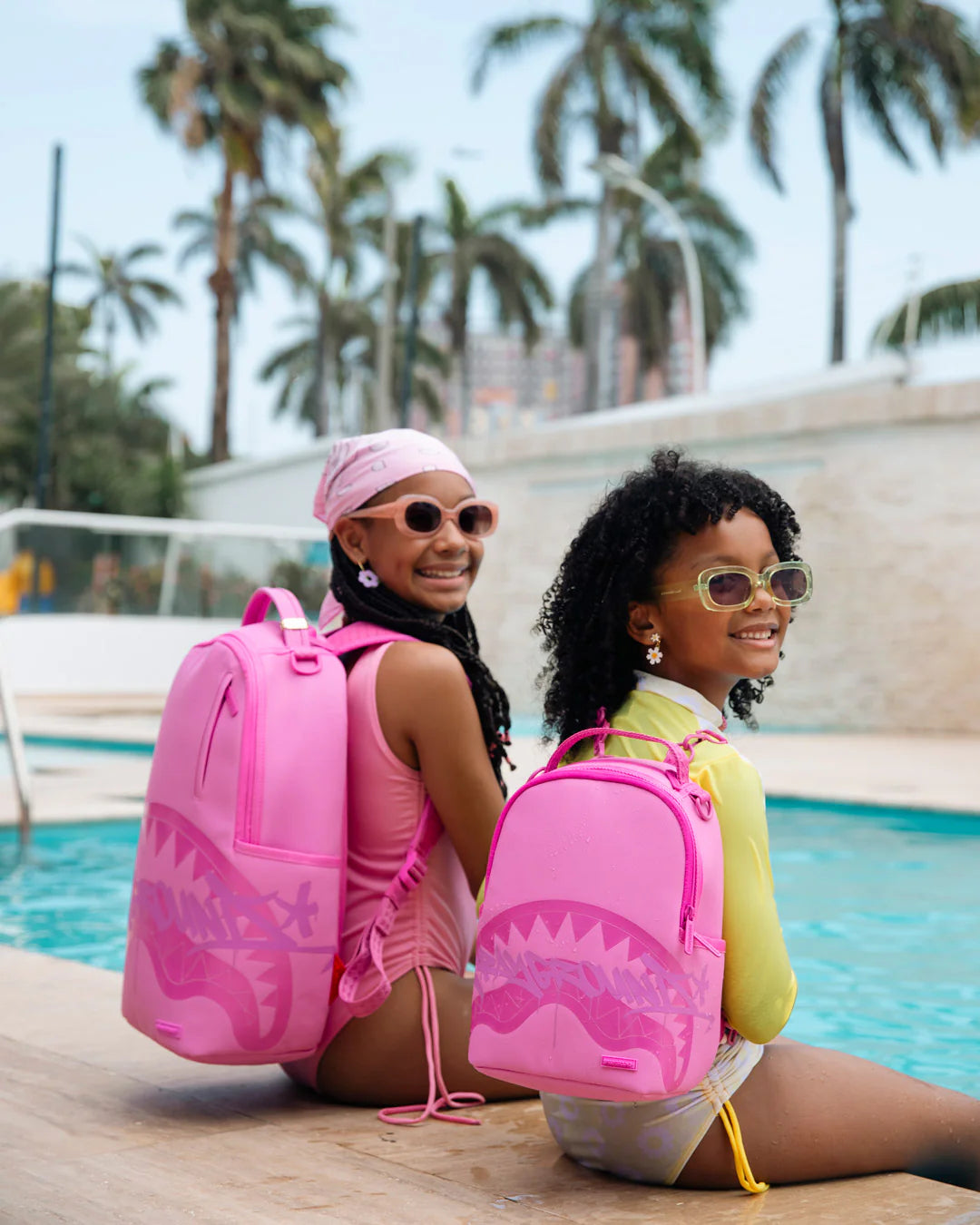 PINK GHOST DRIP BACKPACK