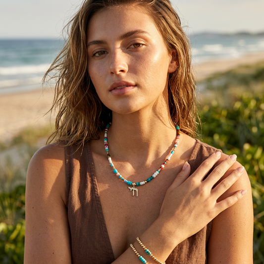 COLOR BEADED CHAI