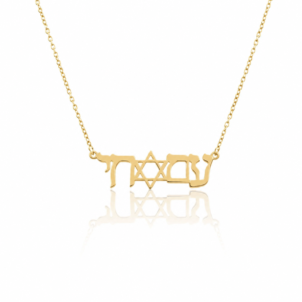 AM ISRAEL CHAI NECKLACE
