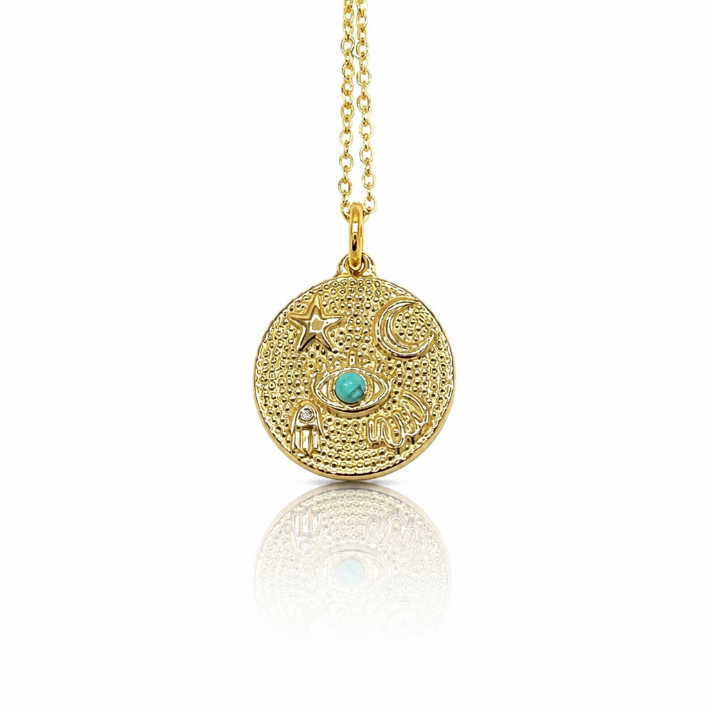 DAINTY EYE NECKLACE