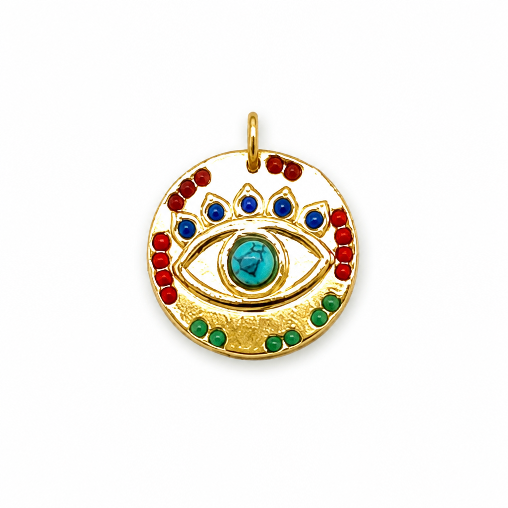 DAINTY EYE NECKLACE