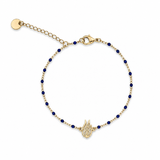 FLAME BEADED BRACLETE