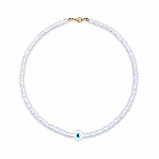 EYE PEARL NECKLACE