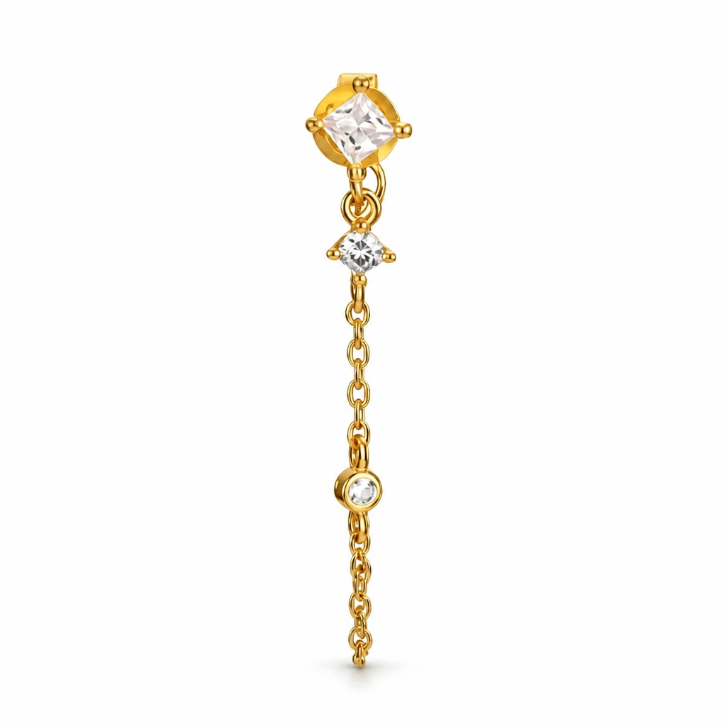 DAINTY CHAIN EARRINGS