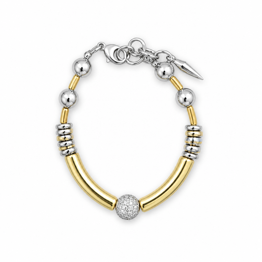 Bracelet in Gold Plated Sterling Silver