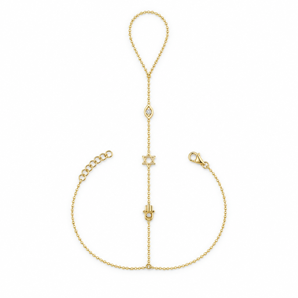 EYE HAND STAR HANDCHAIN