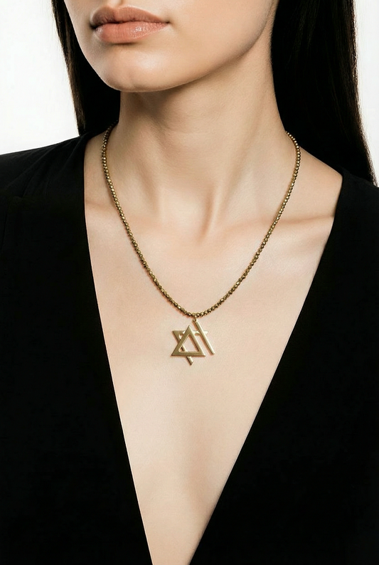 DAINTY STAR DAVID NECKLACE