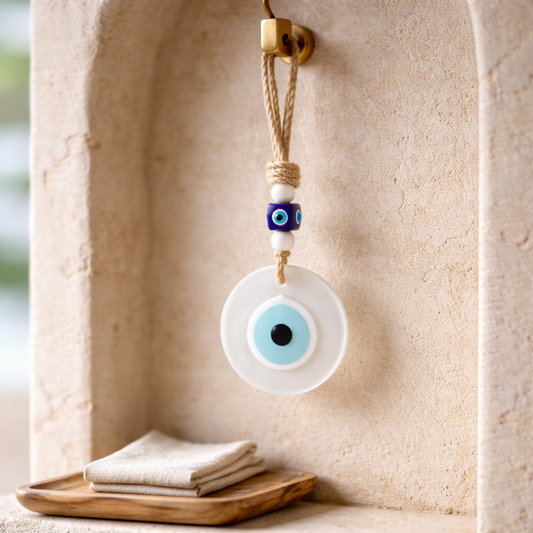 EVIL EYE CLEAR WALL HANGING