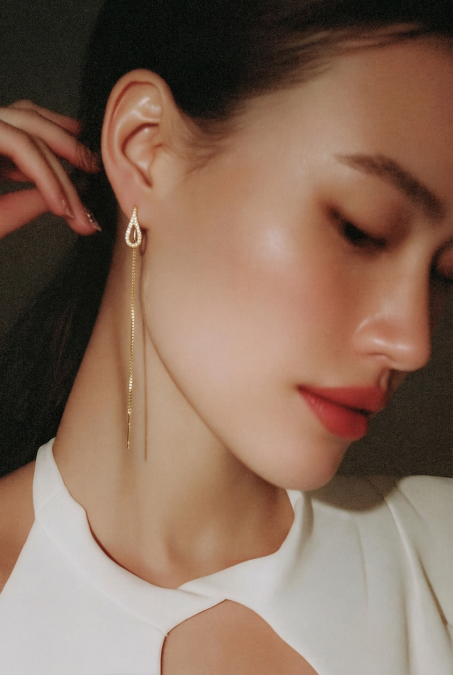 LOOP-CHAIN EARRINGS