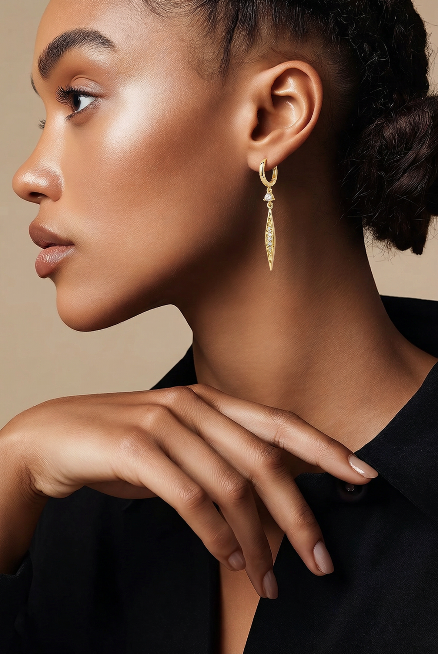 LONG CHAIN EARRINGS
