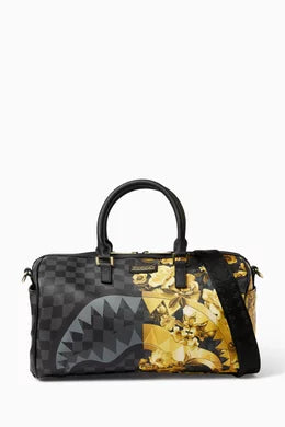 GOLD FLORAL REMIX MINI DUFFEL