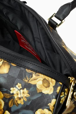 GOLD FLORAL REMIX MINI DUFFEL