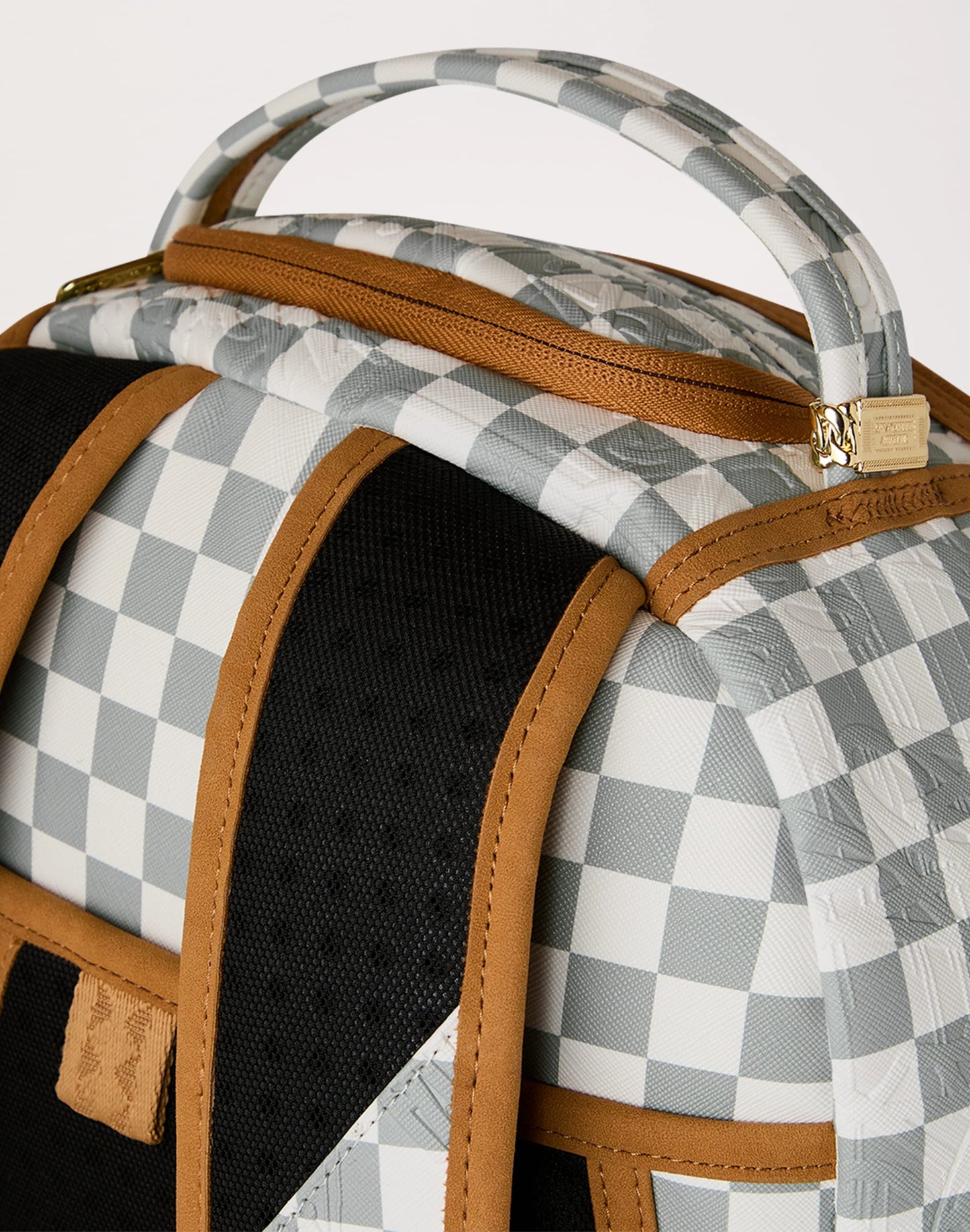 SPRAYGROUND GRAFFITI EMBOSSED CHECK BACKPACK
