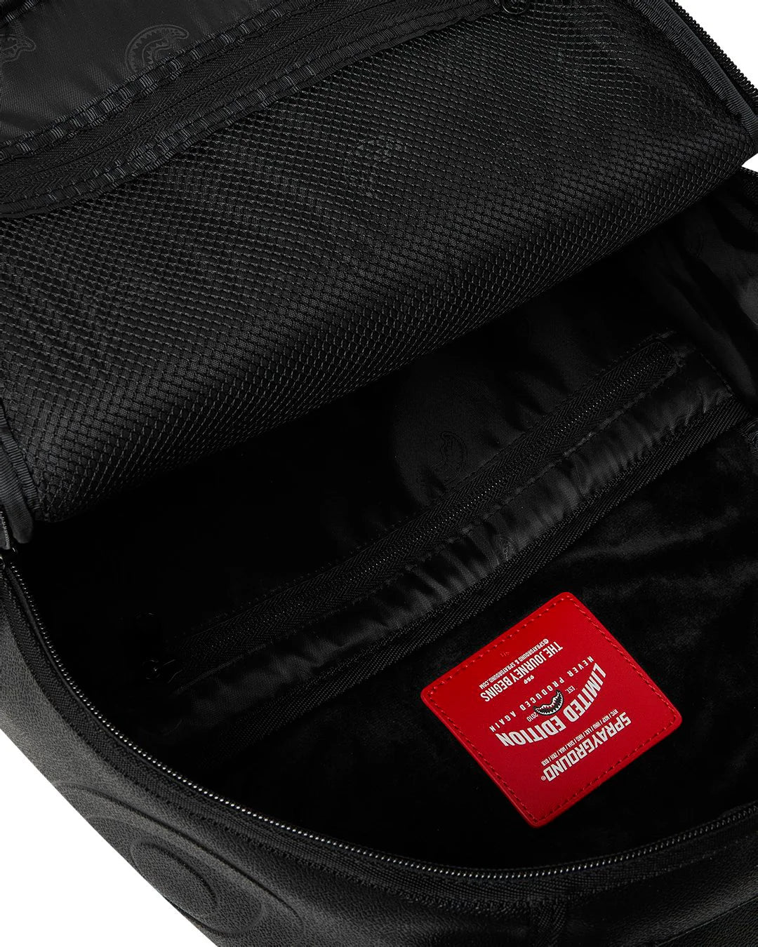 Sprayground Gold Drip Logo DLXSV Backpack