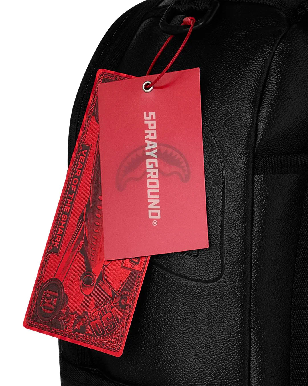 Sprayground Gold Drip Logo DLXSV Backpack