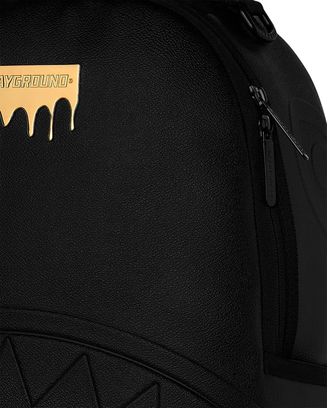 Sprayground Gold Drip Logo DLXSV Backpack