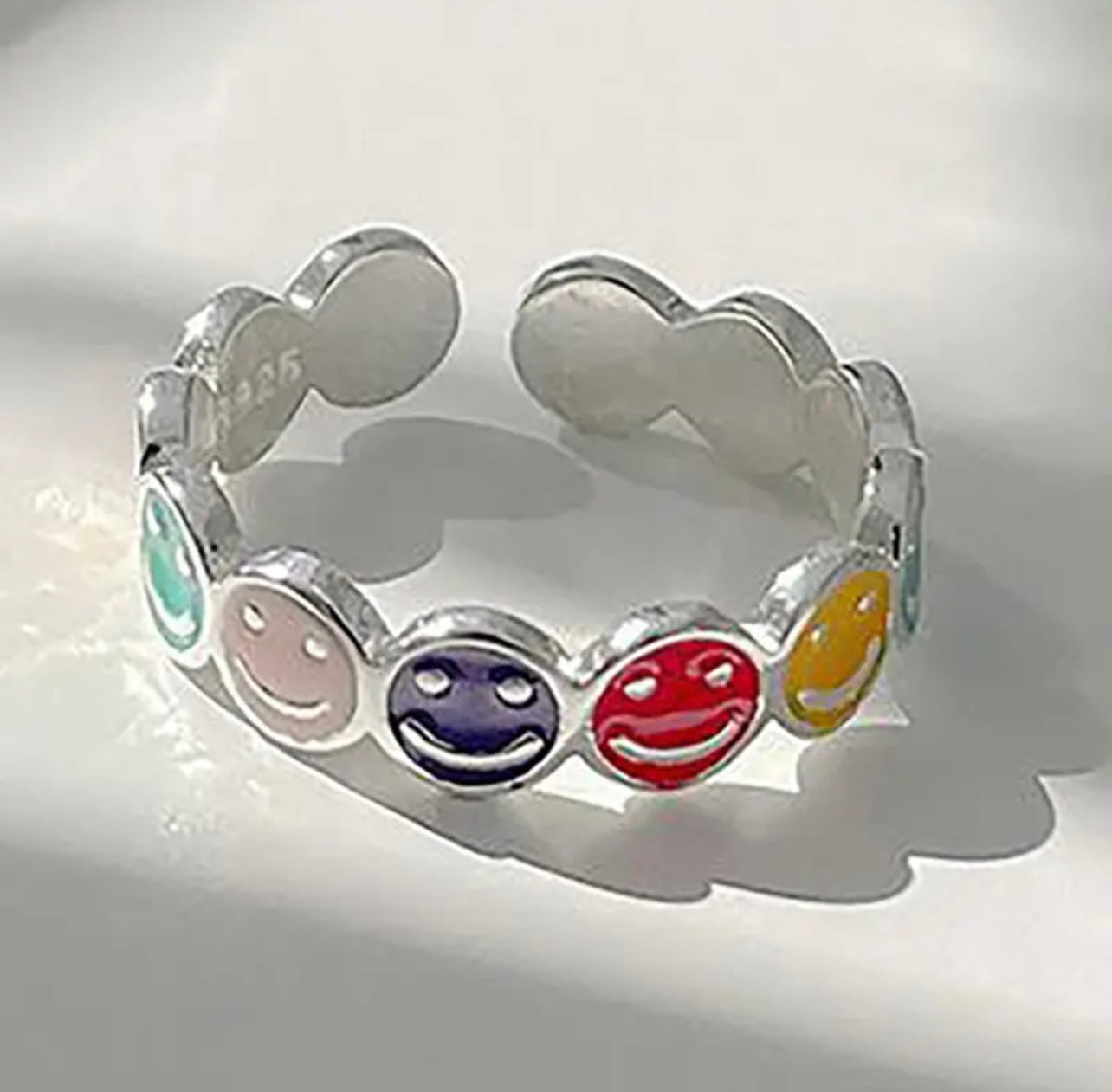 COLOR SMILEY RING
