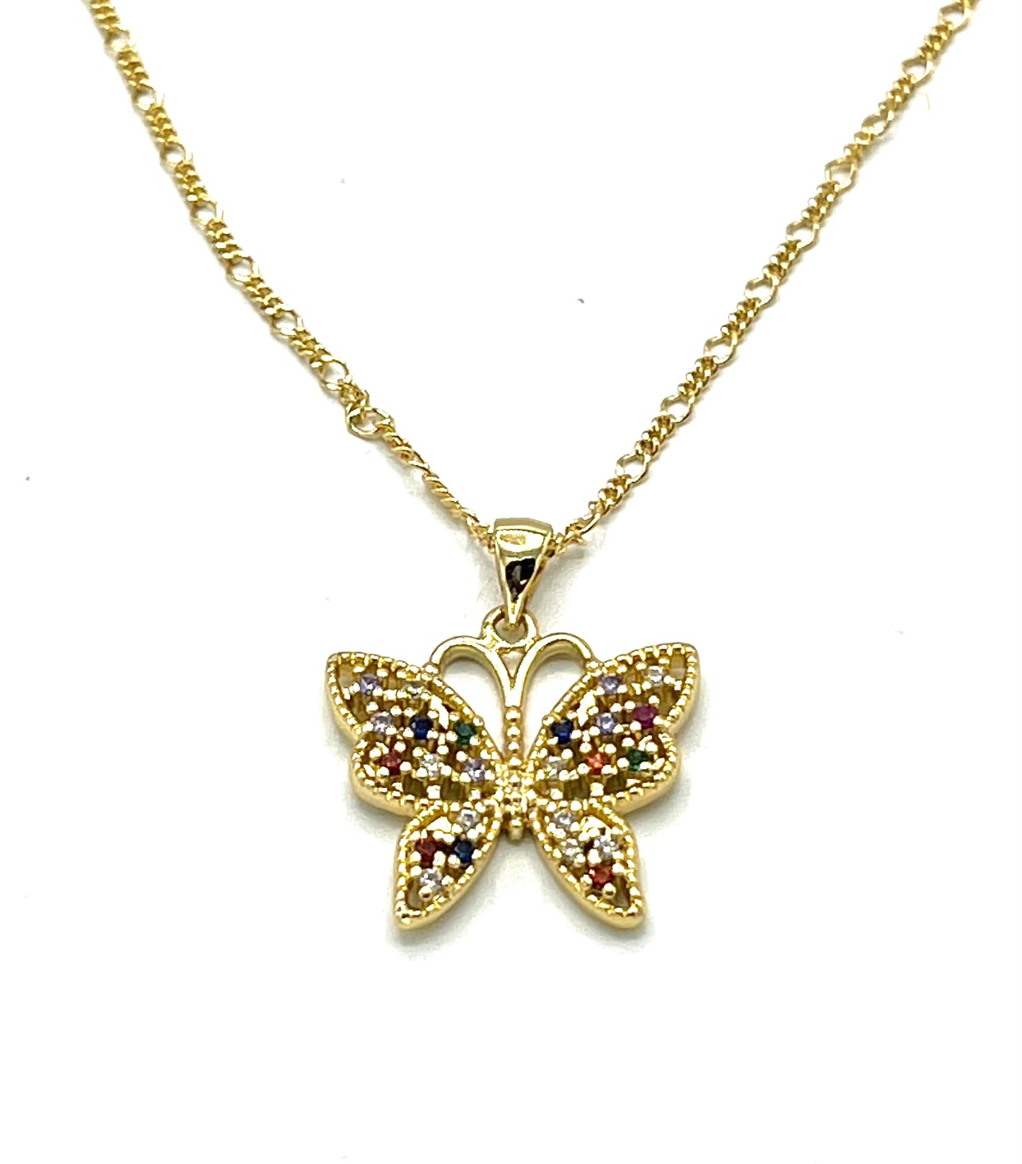 BUTTERFLY LONG  NECKLACE