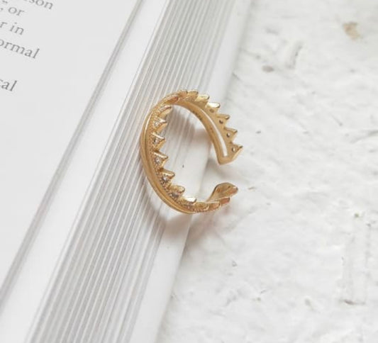CROWN STACK RING