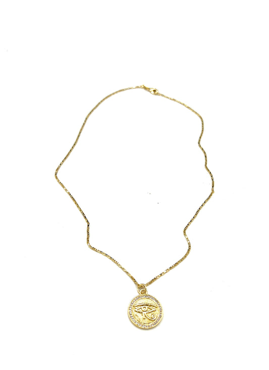LONG EYE NECKLACE