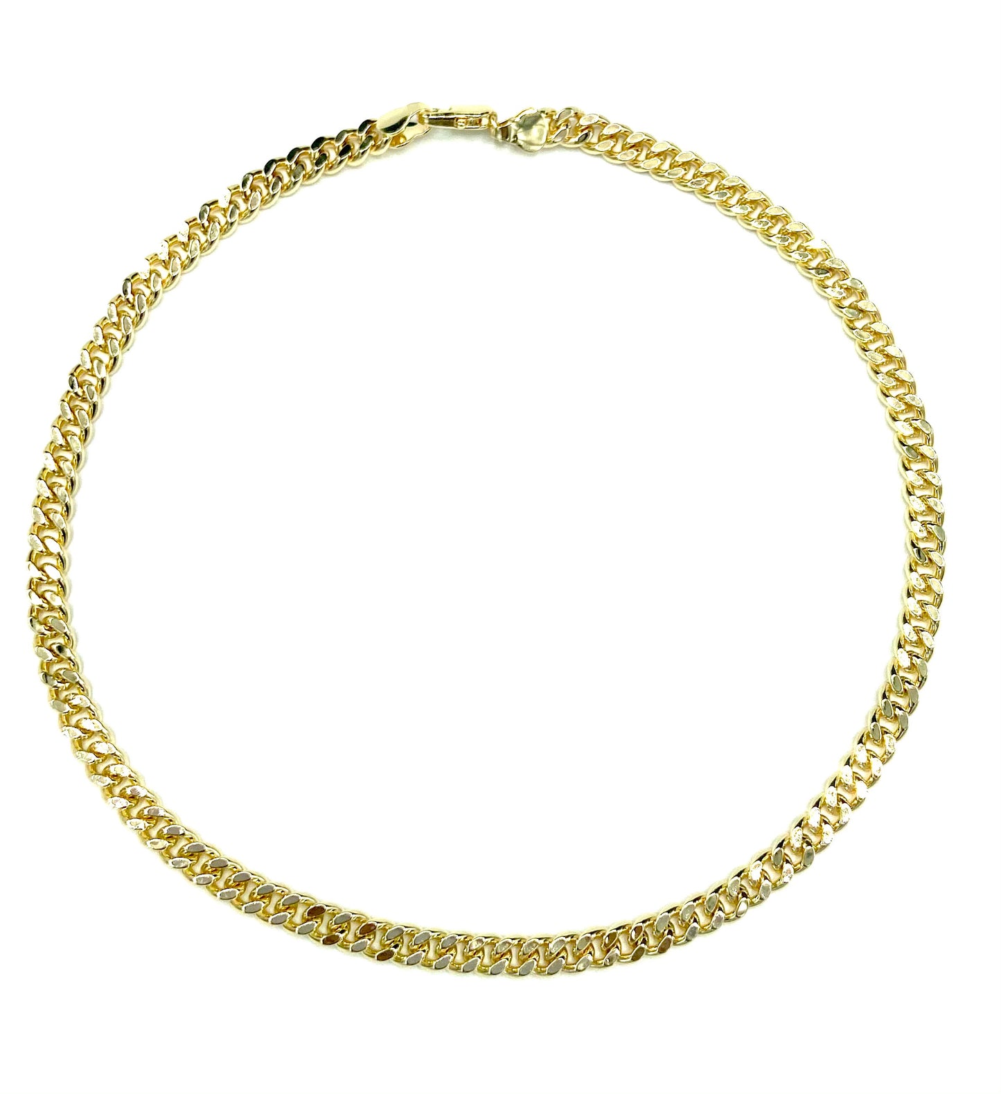 THIN CUBAN LINK NECKLACE