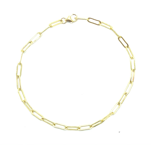 PAPERCLIP ANKLET-Lenozella